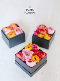 buket bunga flower box