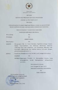 presiden berisi pengangkatan bupati kulonprogo