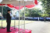 harkitnas yang digelar di halaman kantor pemkab banyuwangi