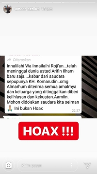 ilham lewati masa kritis