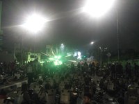 kembang api dari pendemo 22 mei