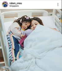 onsu sambut kelahiran sang adikinstagram rubenonsu