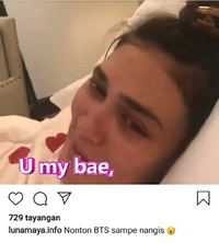 luna maya sampai menangisinstagram lunamayainfo