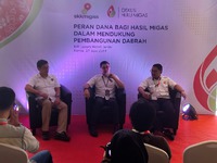 hulu migas bahas peran dbh dalam mendukung pembangunan daerah