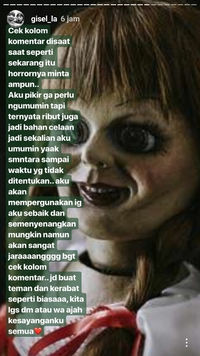Jadi Bahan Celaan Warganet, Gisel Enggan Baca Kolom Komentar di Instagram | merdeka.com - merdeka.com