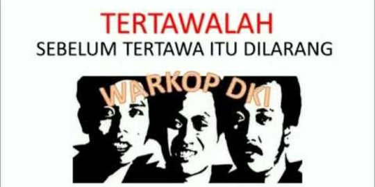 Sejarah Pesan Tertawalah Sebelum Tertawa Itu Dilarang Dalam Film