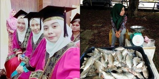 Ini Alasan Wanita Lulusan Diploma Pilih Jual Ikan Segar Ketimbang Kerja Kantoran