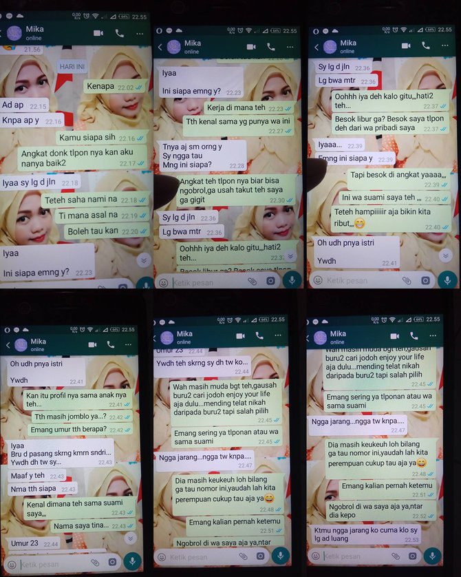 Unggahan Facebook Yusilnita Moetamin