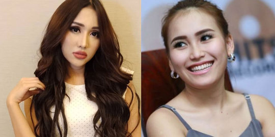 Make up Ayu Ting Ting disebut-sebut mirip banget dengan Lucinta Luna ...