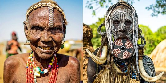 Kumpulan Foto Ini Ungkap Fakta Mengejutkan Kehidupan Kaum Hawa Di Suku Pedalaman Ethiopia