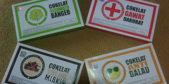 Takut lebay? Makan \'Cokelat Cegah Alay\' 
