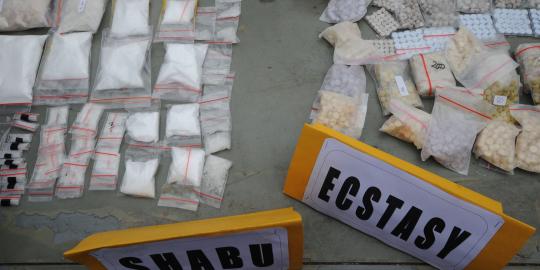 Februari 2012, Polres Jakbar sita narkoba Rp 10 M