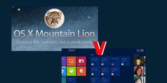 Mountain Lion vs Windows 8, mana yang lebih unggul?