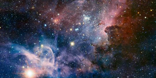 Carina Nebula, kapal perang dari utara Bima Sakti