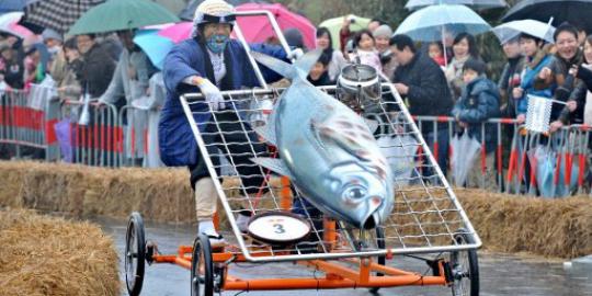 Balapan odong odong ala Jepang