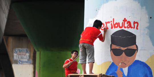 Festival Mural 2012 di Cikini