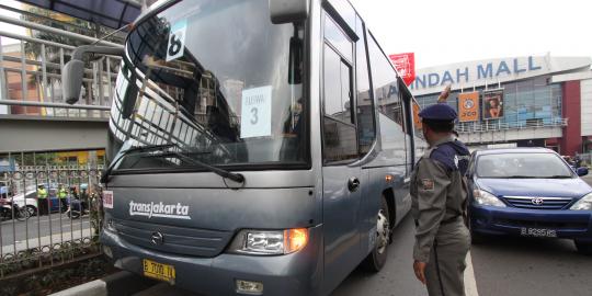 Wanita yang tertabrak Bus Transjakarta masih di IGD