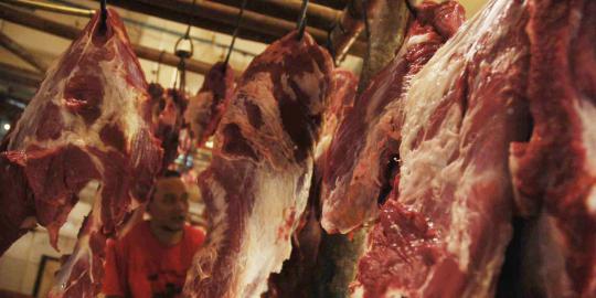 Stok daging sapi impor akan habis bulan April