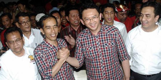 Jokowi-Ahok yakin menang satu putaran