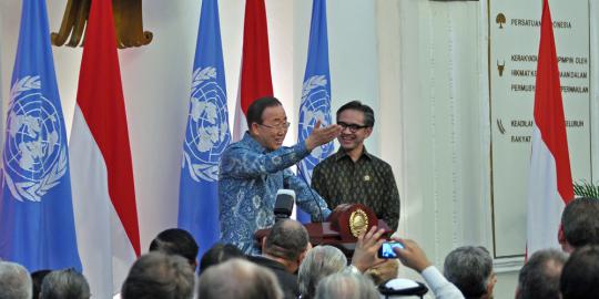 Marty bertemu Ban Ki-moon