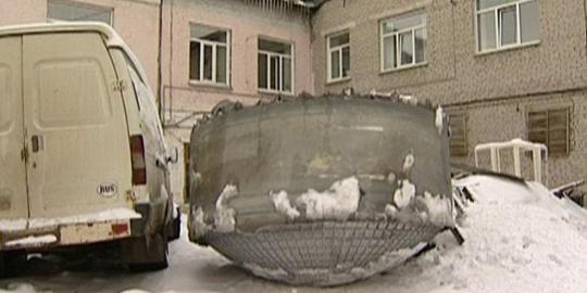 Desa di Rusia kejatuhan UFO