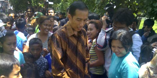 Jokowi minta restu kiai sepuh di Solo