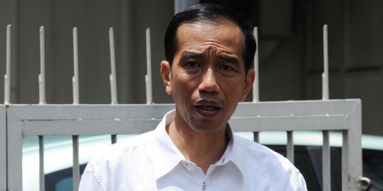 Jokowi pamit dengan tokoh agama di Solo