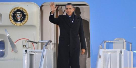 Obama tiba di Korsel 