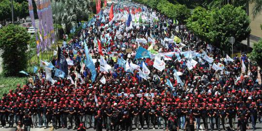 12 Massa aksi dan lokasi demo hari ini | merdeka.com