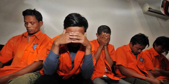 Tersangka bentrokan di Bekasi