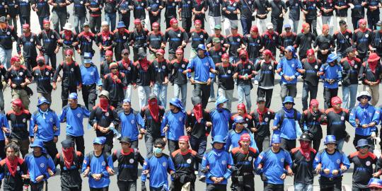 3000 demonstran diperkirakan serbu gedung DPR hari ini