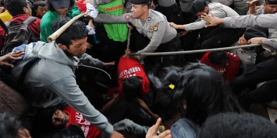Anggota TNI nyusup di demo bukan perintah institusi
