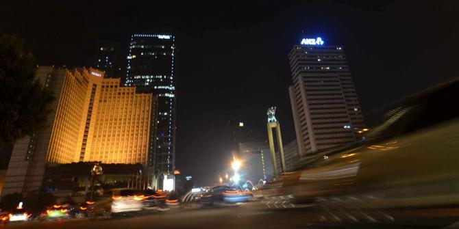 Mati lampu Jakarta  gelap gulita merdeka com