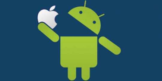 Android kalahkah iOS di Cina