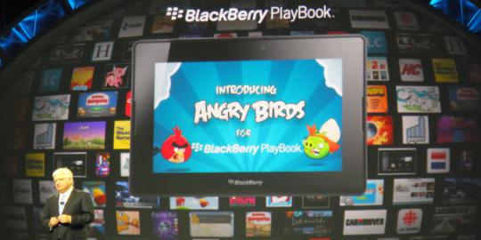 Angry Birds Space kini menjelajah PlayBook