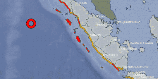 BMKG imbau warga Sumatera jauhi pantai