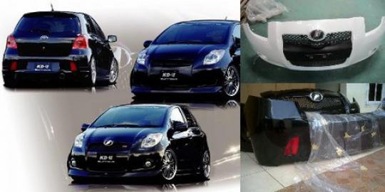 Yaris lama jadi baru dengan dress up 2012  merdeka.com