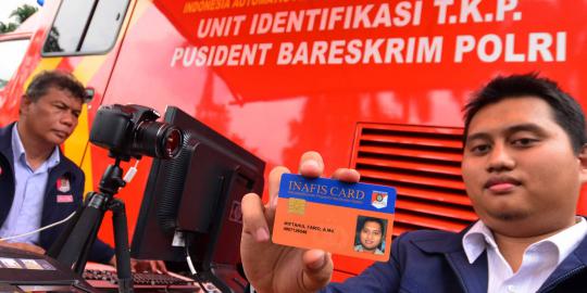 Cegah identitas ganda, Polri luncurkan Inafis