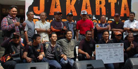 Komunitas Harley Davidson minta geng motor ditindak tegas 