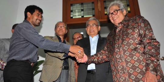Gubernur dan Wagub Aceh berkunjung ke rumah Taufik Kiemas