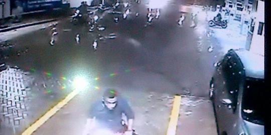 Geng motor beraksi rusak hotel di Semarang