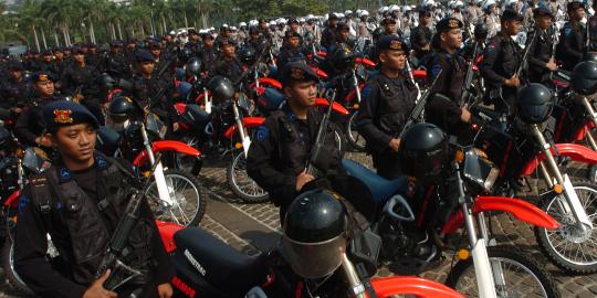 Kronologi bentrok Brimob-Kostrad versi polisi
