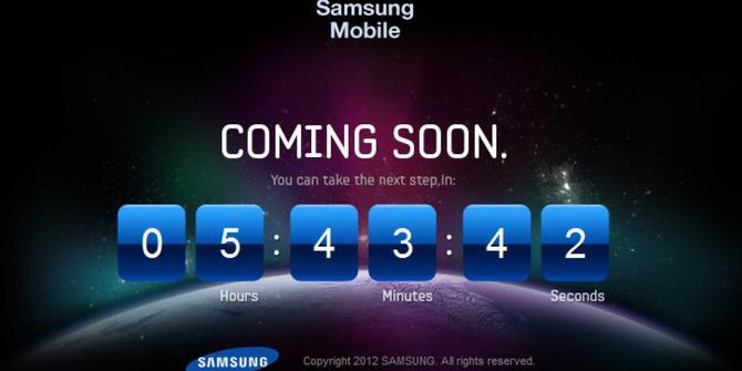 Anagram, cara Samsung hitung mundur lahirnya Galaxy S III 