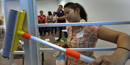 Singapura imbau TKI tidak bersihkan kaca apartemen
