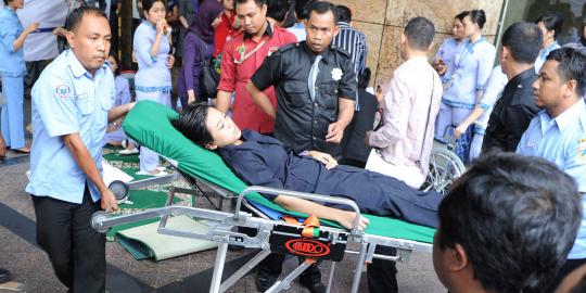 Listrik padam, karyawan pingsan karena panik