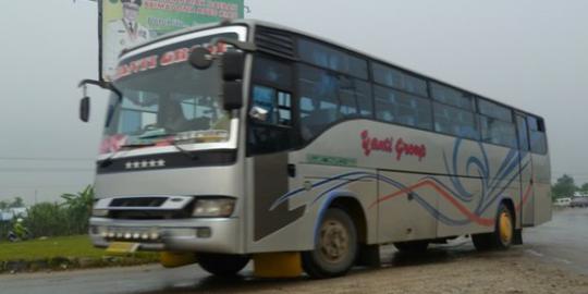 4 korban tewas bus terbakar diidentifikasi