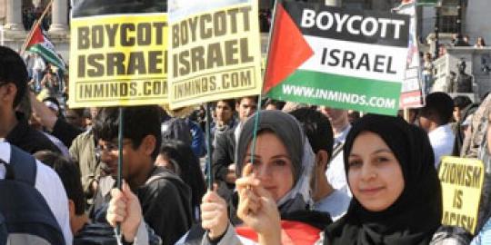 Supermarket Inggris boikot produk Israel