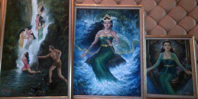 99 Lukisan Nyi Roro Kidul dilelang  merdeka.com