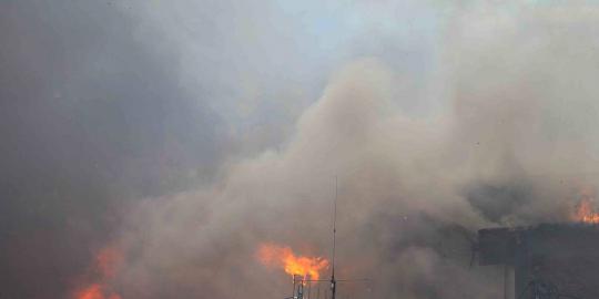 Kantor bupati Mesuji dibakar
