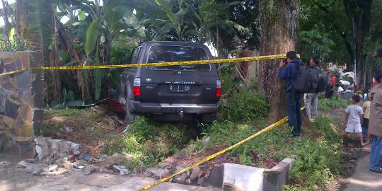 Penembak Land Cruiser di Bandung pakai pistol organik